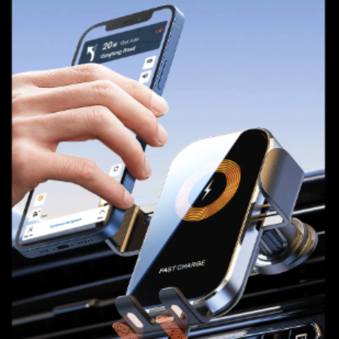 📲Cargador inalámbrico Universal para coche, soporte para teléfono, carga rápida🔋
