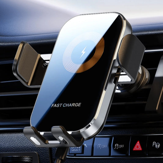 📲Cargador inalámbrico Universal para coche, soporte para teléfono, carga rápida🔋