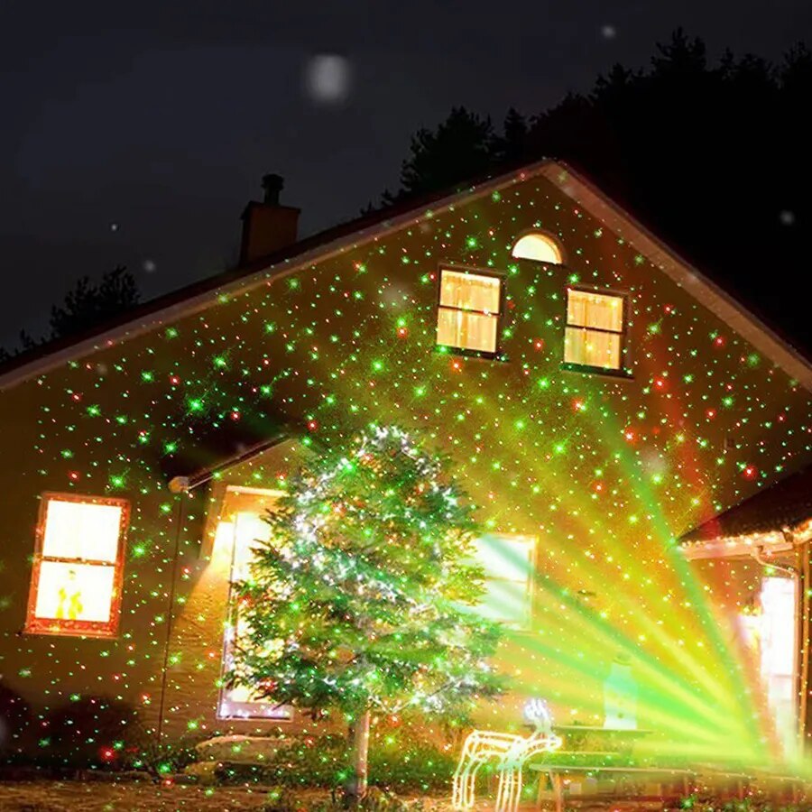 🎄PROYECTOR LASER PARA EXTERIORES🎆