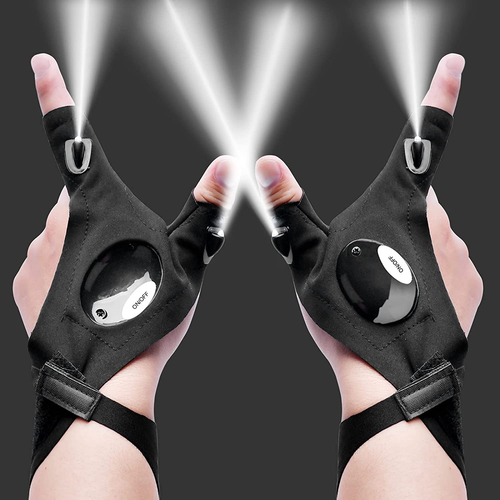 😱Waterproof LED Light Work Gloves 🔦🔦🔦